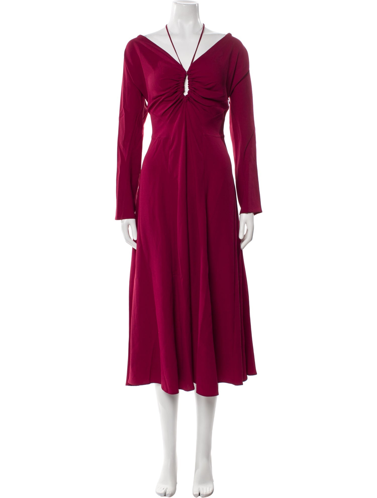 palmer//harding V-Neck Long Dress