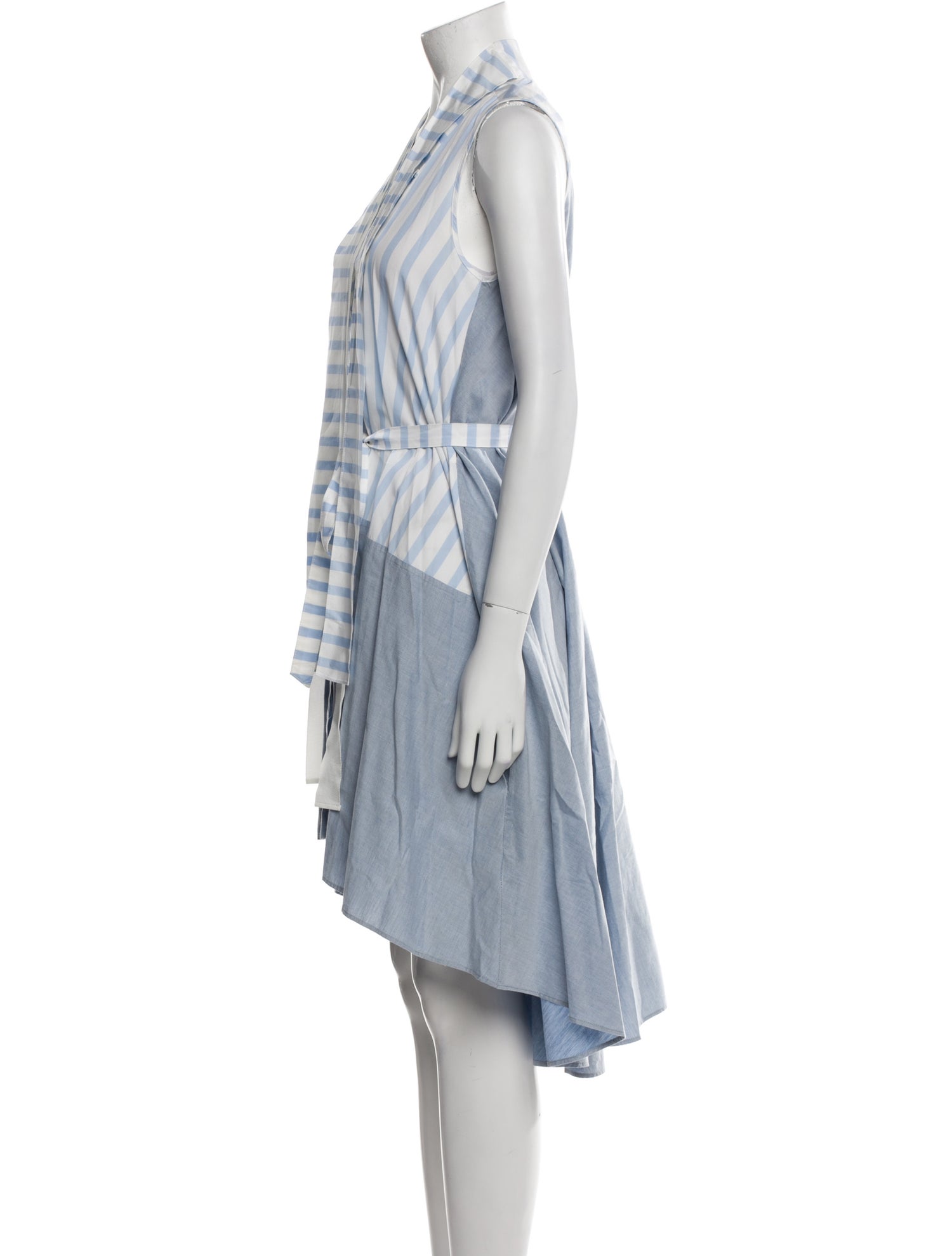 palmer//harding Striped Midi Length Dress