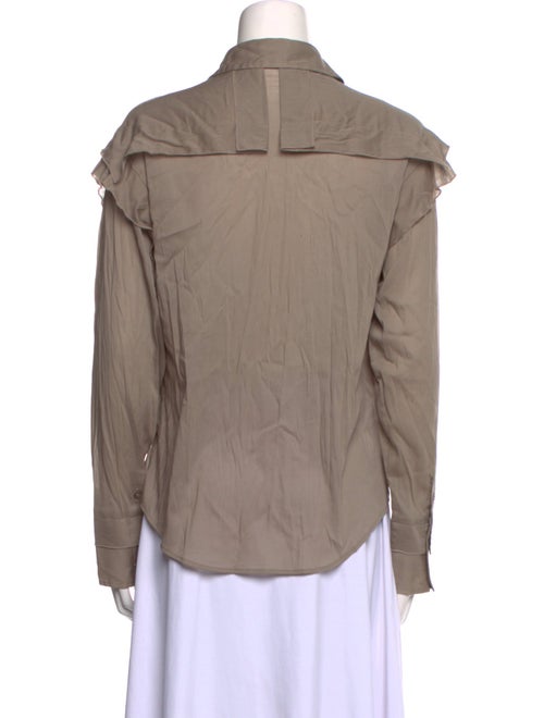 palmer//harding Long Sleeve Button-Up Top