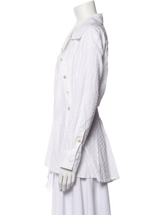 palmer//harding Long Sleeve Button-Up Top