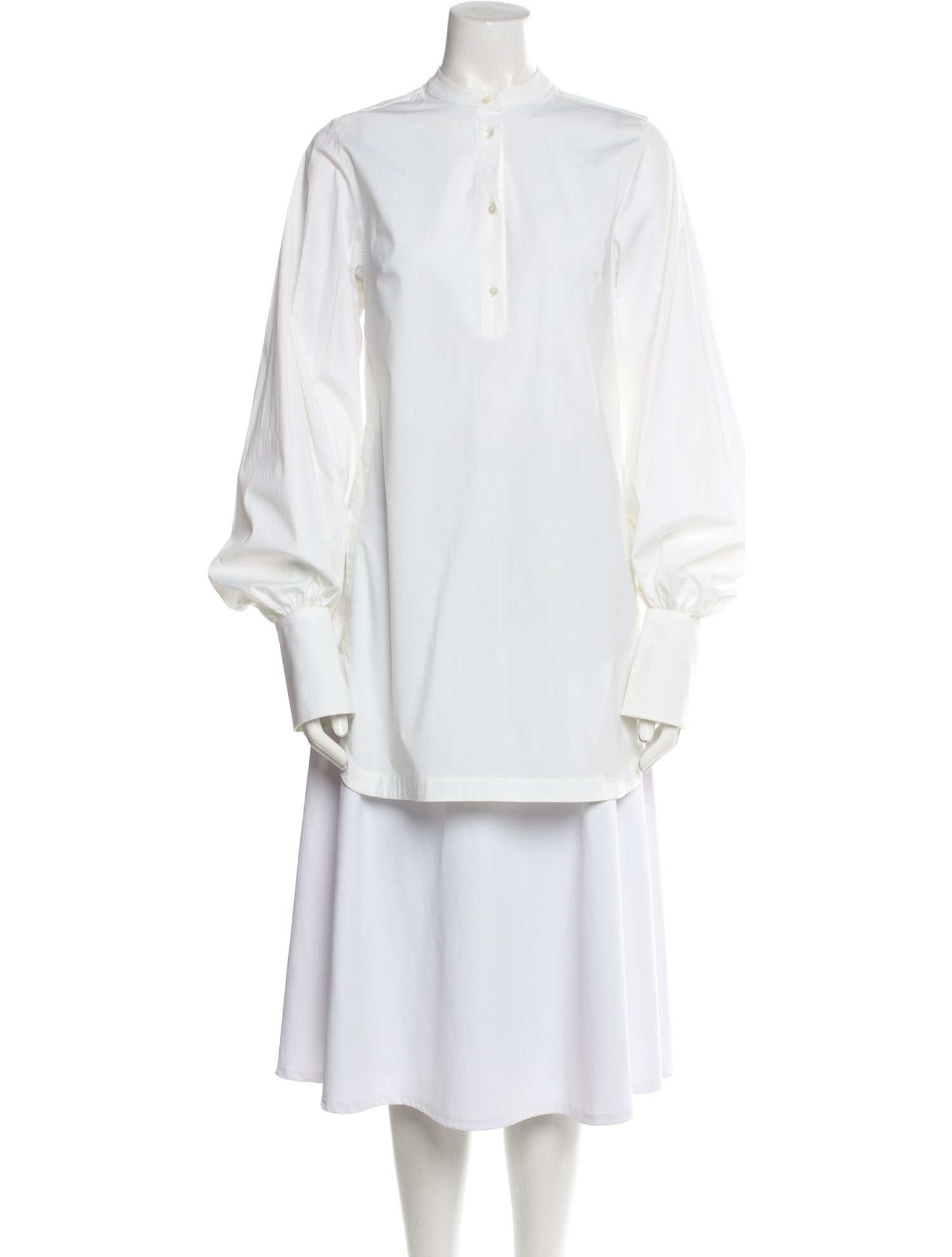 palmer//harding Mock Neck Long Sleeve Tunic