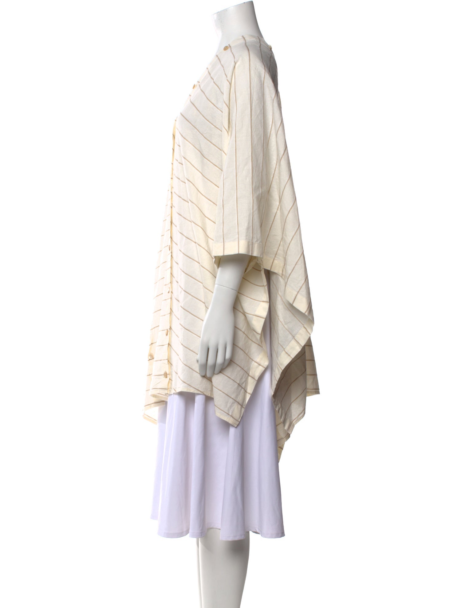 palmer//harding Striped V-Neck Tunic