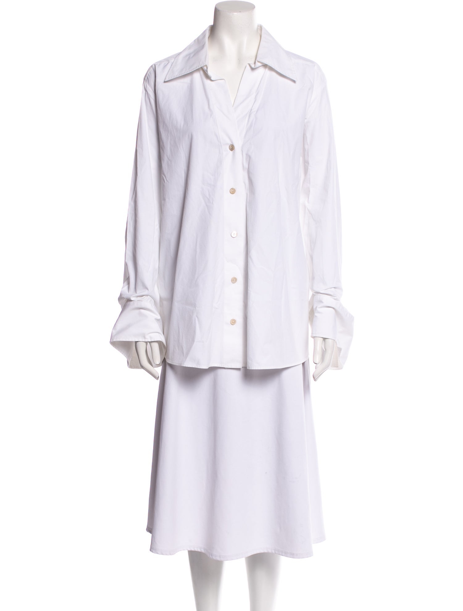 palmer//harding Long Sleeve Button-Up Top