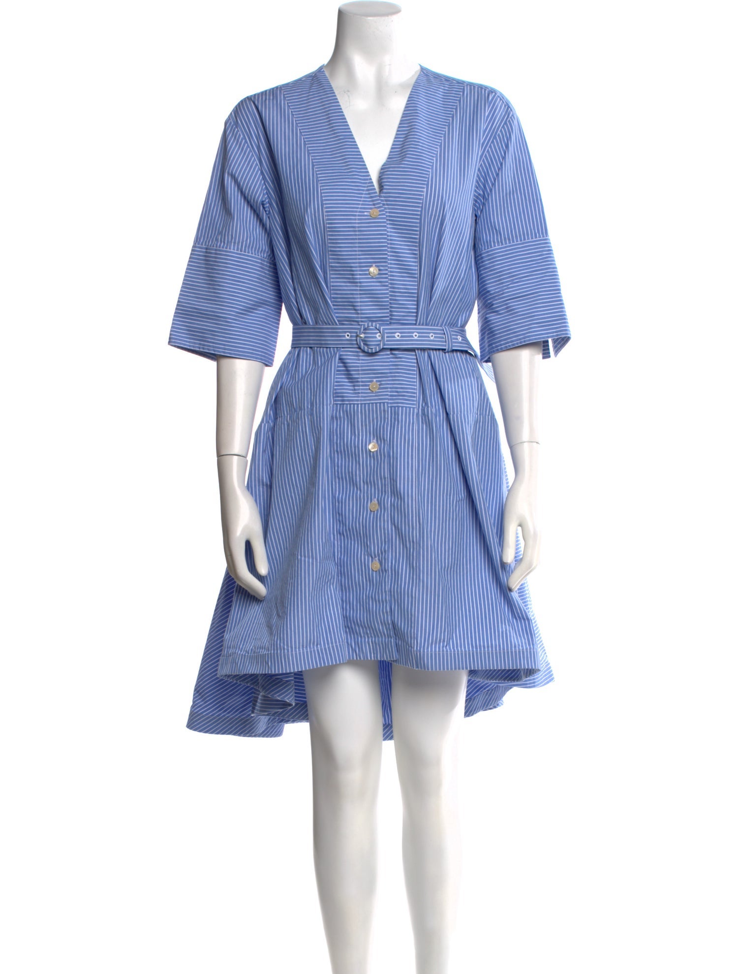 palmer//harding Striped Knee-Length Dress