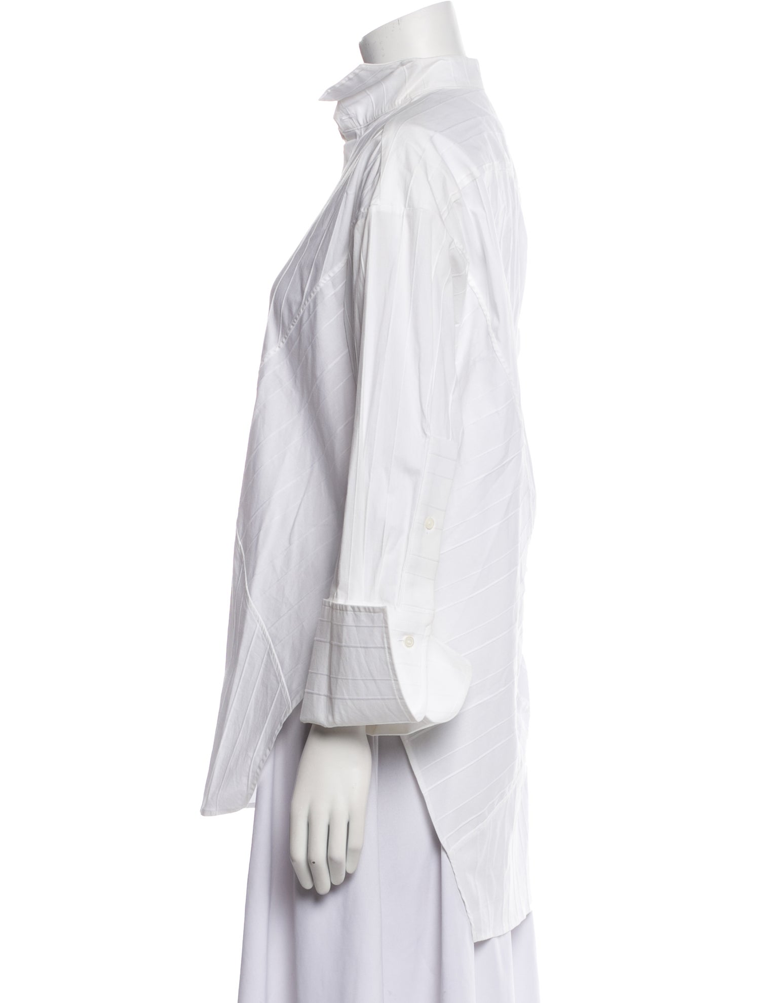 palmer//harding Three-Quarter Sleeve Button-Up Top