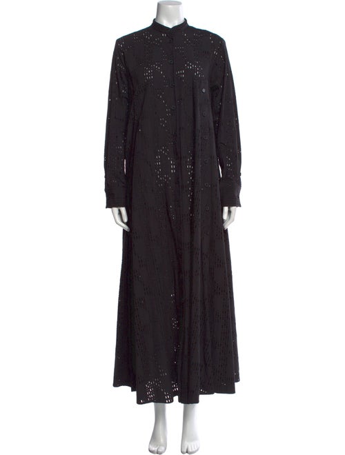 palmer//harding Polka Dot Print Long Dress