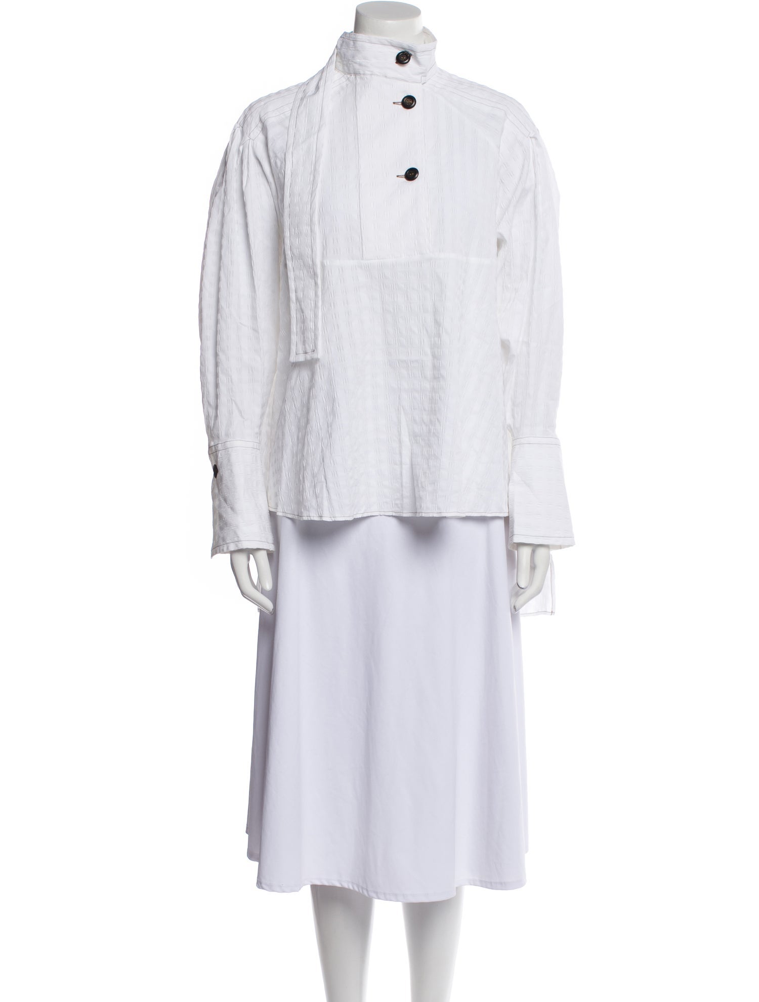 palmer//harding Mock Neck Long Sleeve Tunic