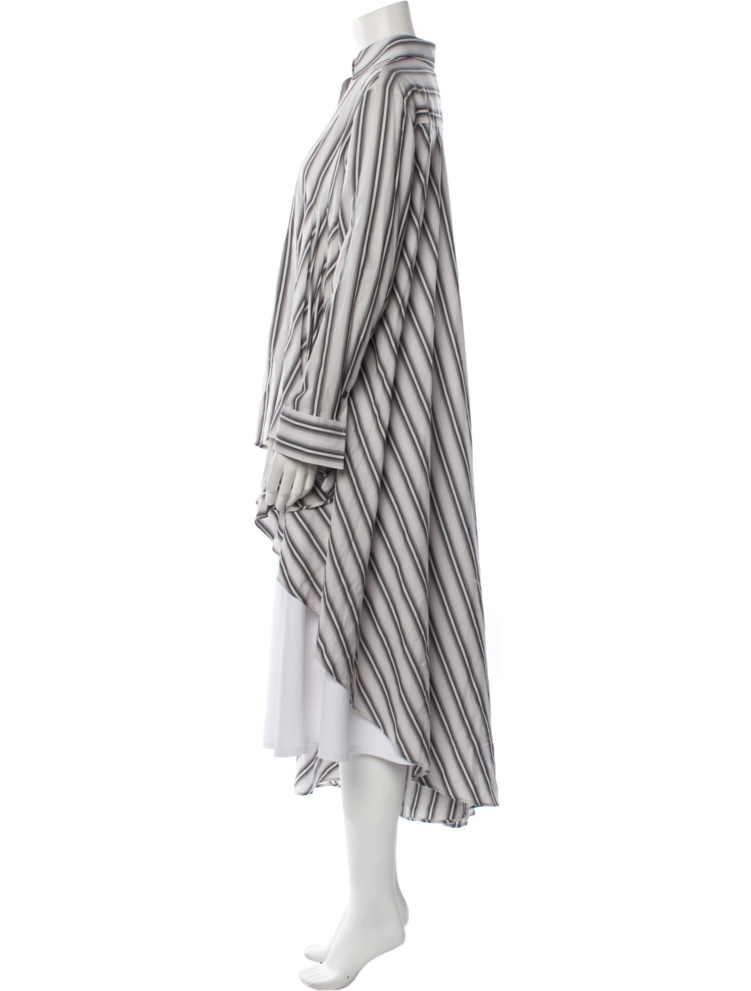 palmer//harding Striped Mock Neck Tunic w/ Tags