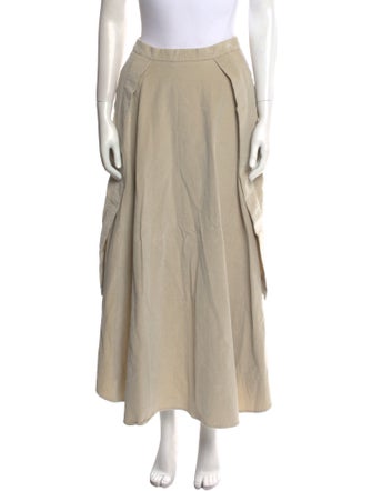 palmer//harding Linen Midi Length Skirt