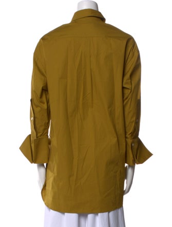 palmer//harding Three-Quarter Sleeve Button-Up Top