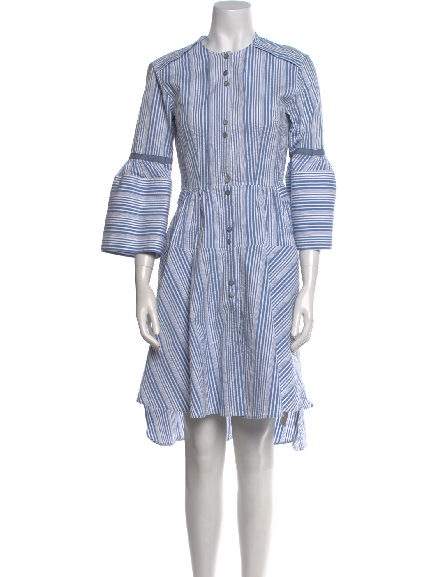 palmer//harding Striped Knee-Length Dress