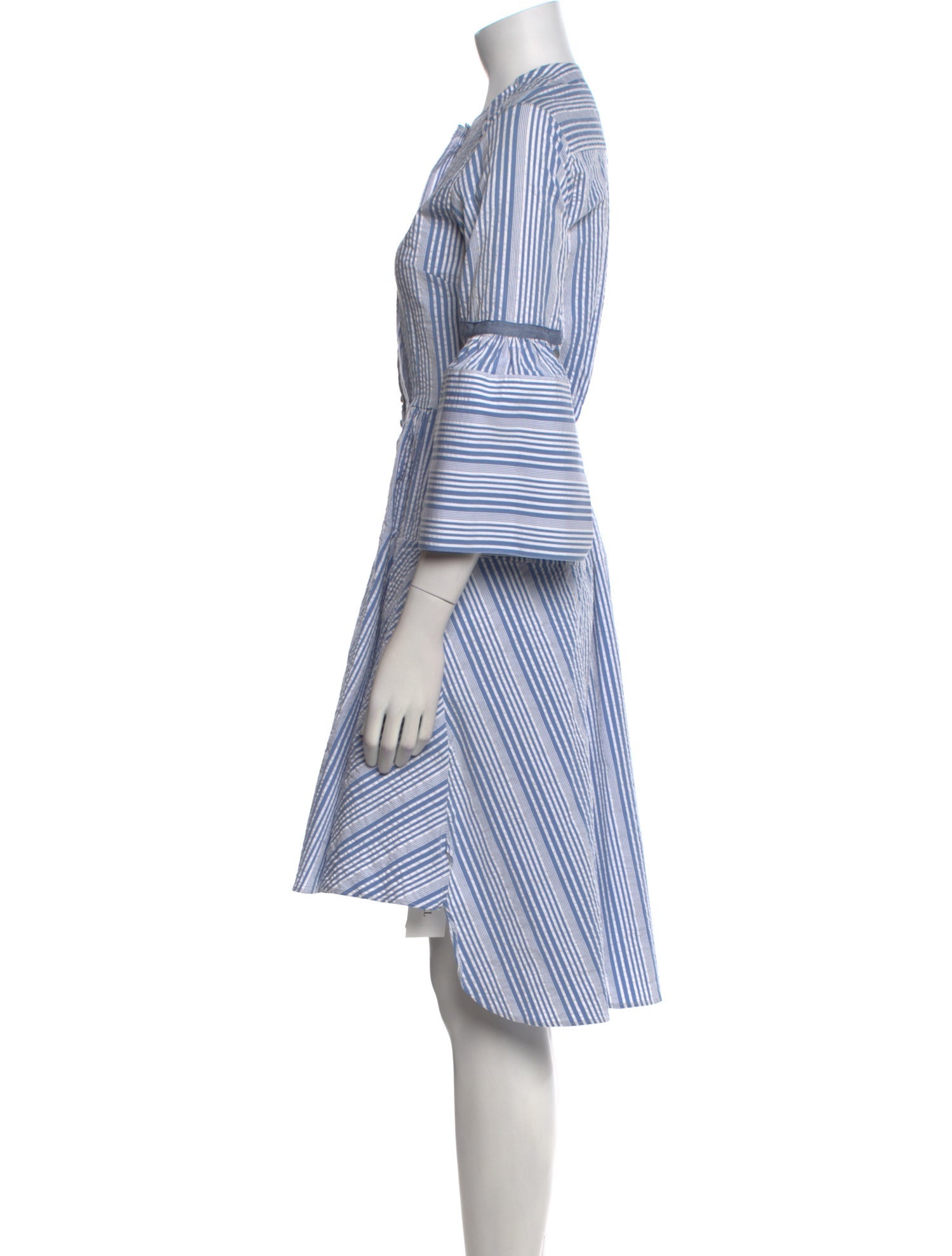 palmer//harding Striped Knee-Length Dress