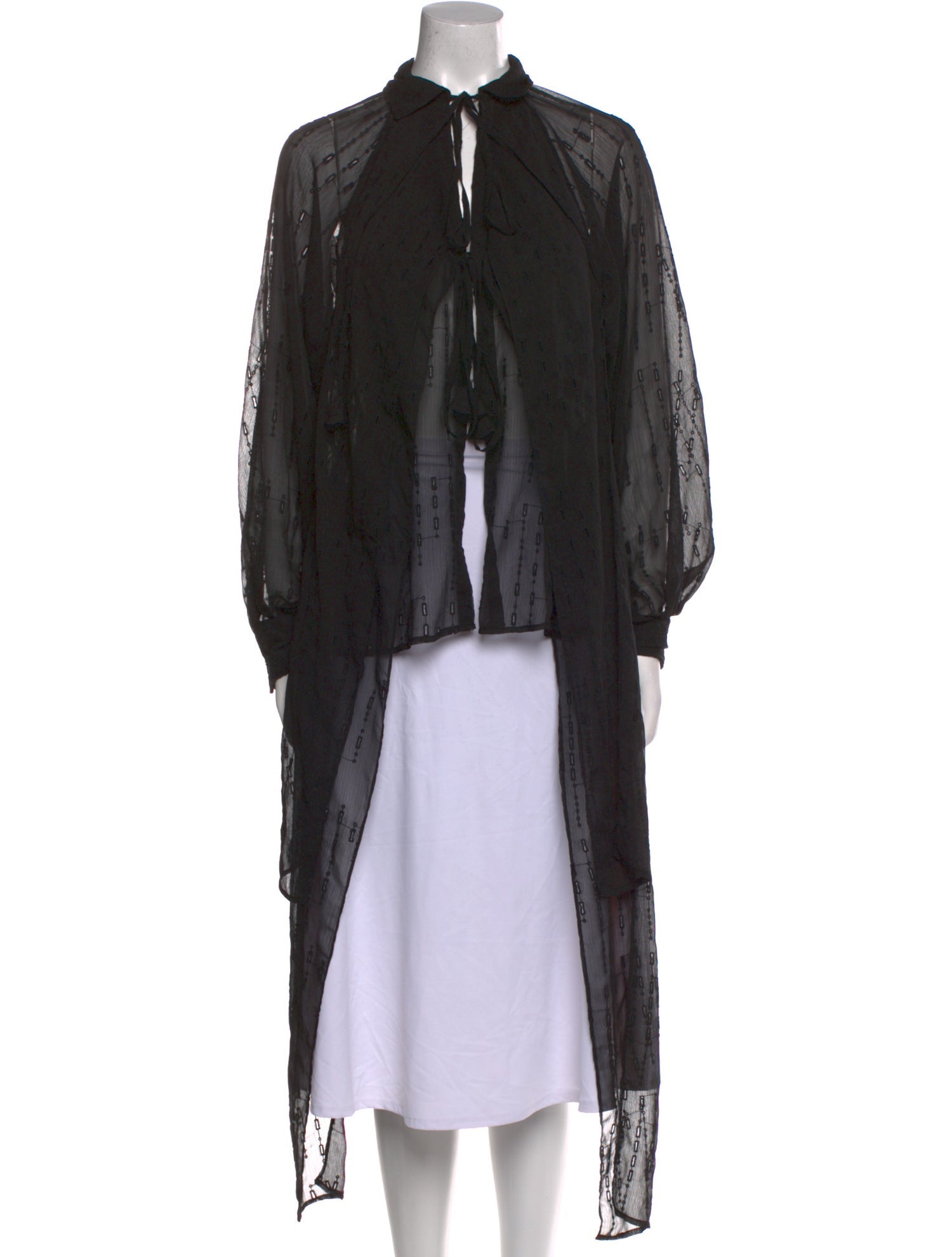 palmer//harding Mock Neck Long Sleeve Tunic