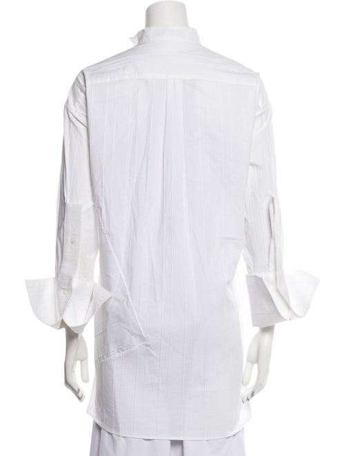 palmer//harding Three-Quarter Sleeve Button-Up Top