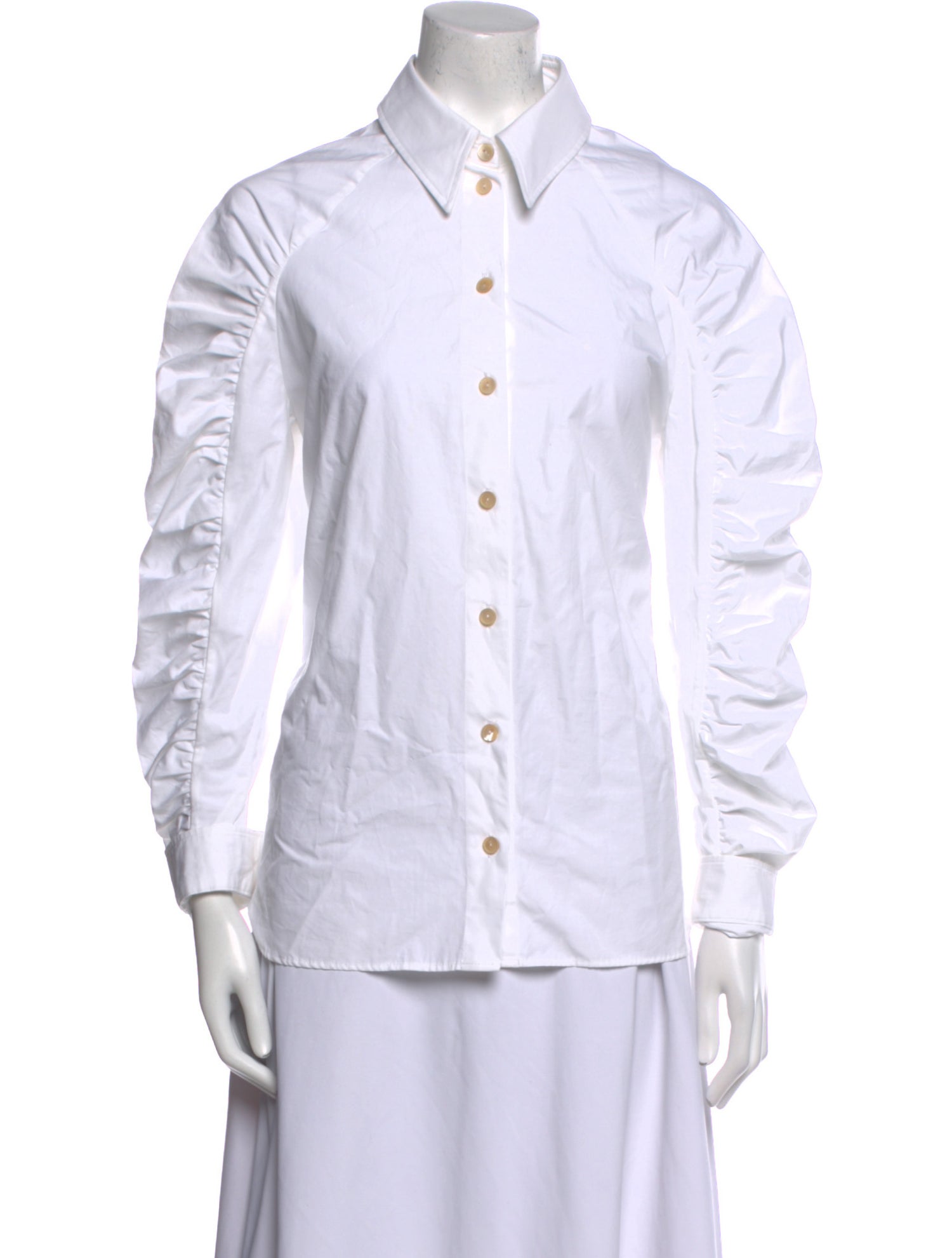 palmer//harding Long Sleeve Button-Up Top