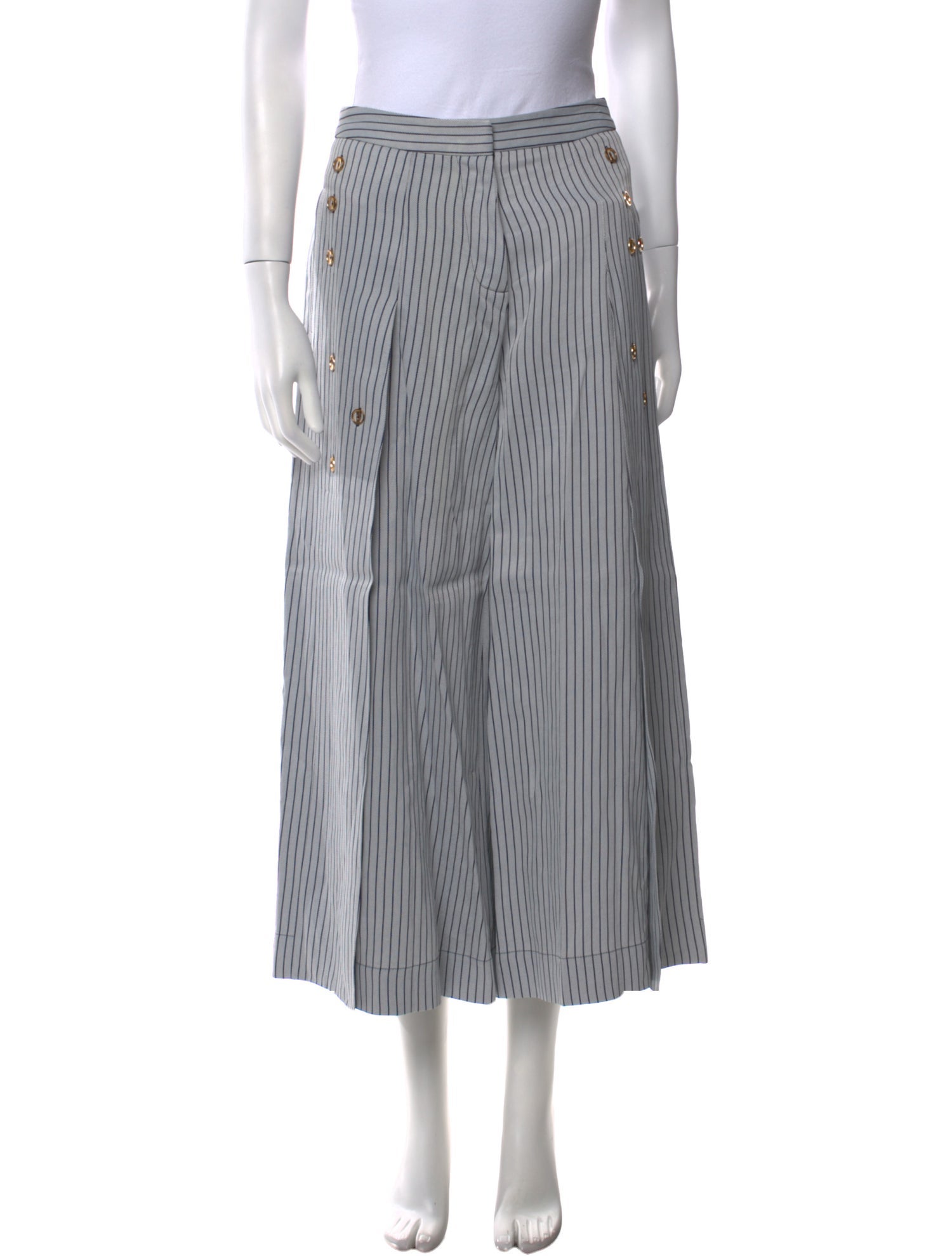 palmer//harding Striped Wide Leg Pants