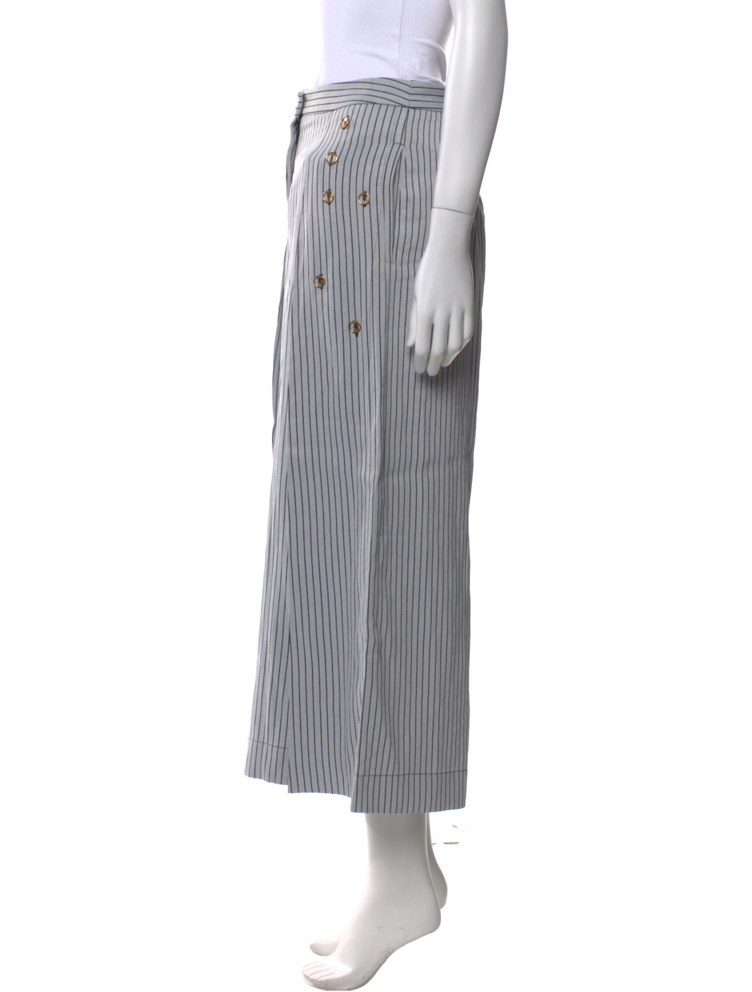 palmer//harding Striped Wide Leg Pants