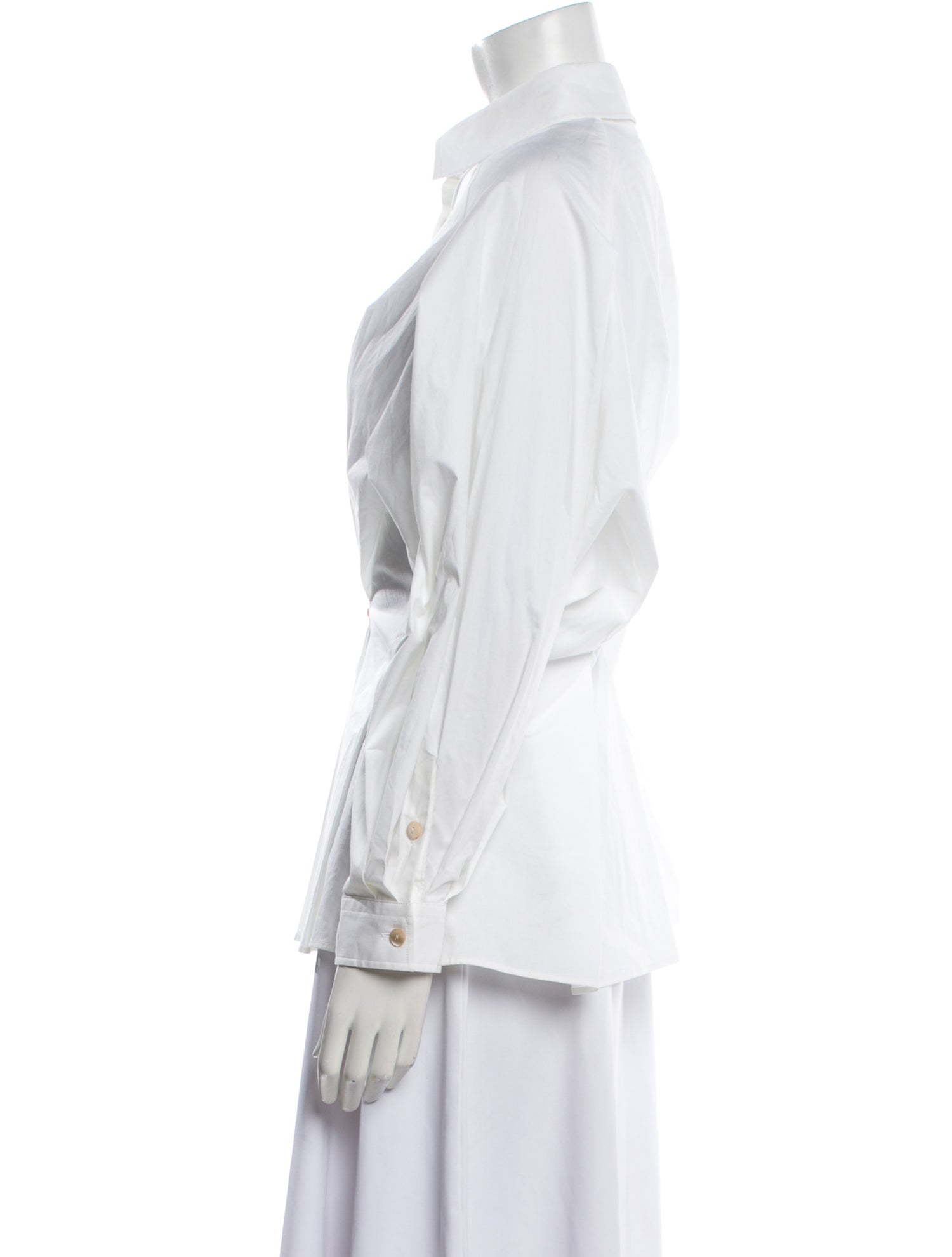 palmer//harding Long Sleeve Button-Up Top