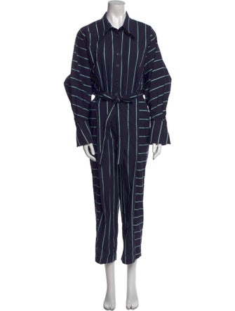 palmer//harding Striped Jumpsuit