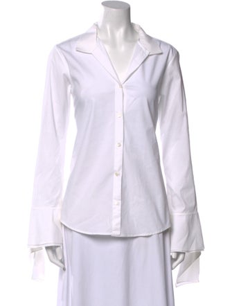 palmer//harding Long Sleeve Button-Up Top