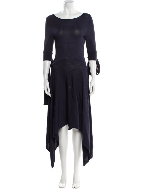 palmer//harding Bateau Neckline Long Dress