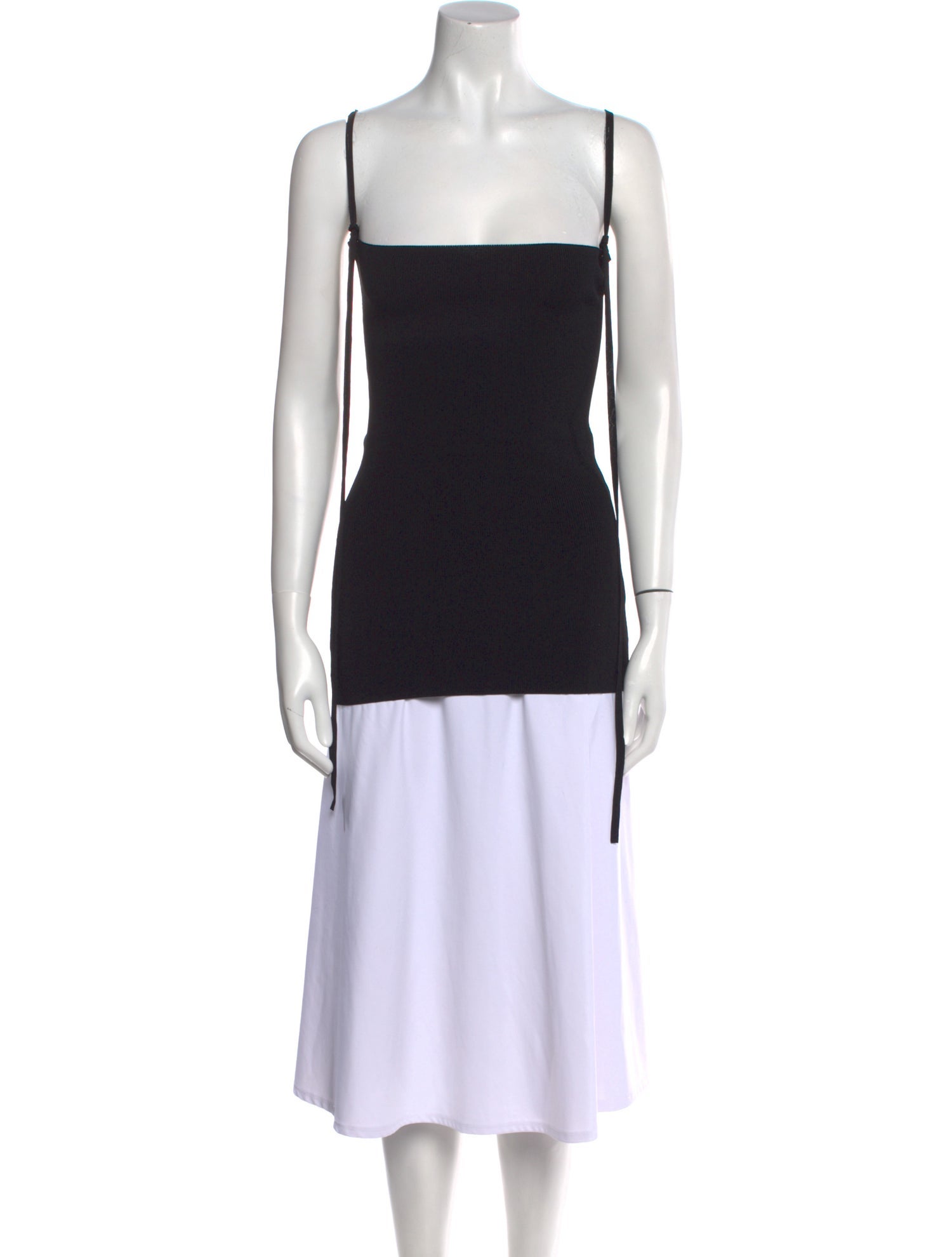 palmer//harding Square Neckline Sleeveless Tunic