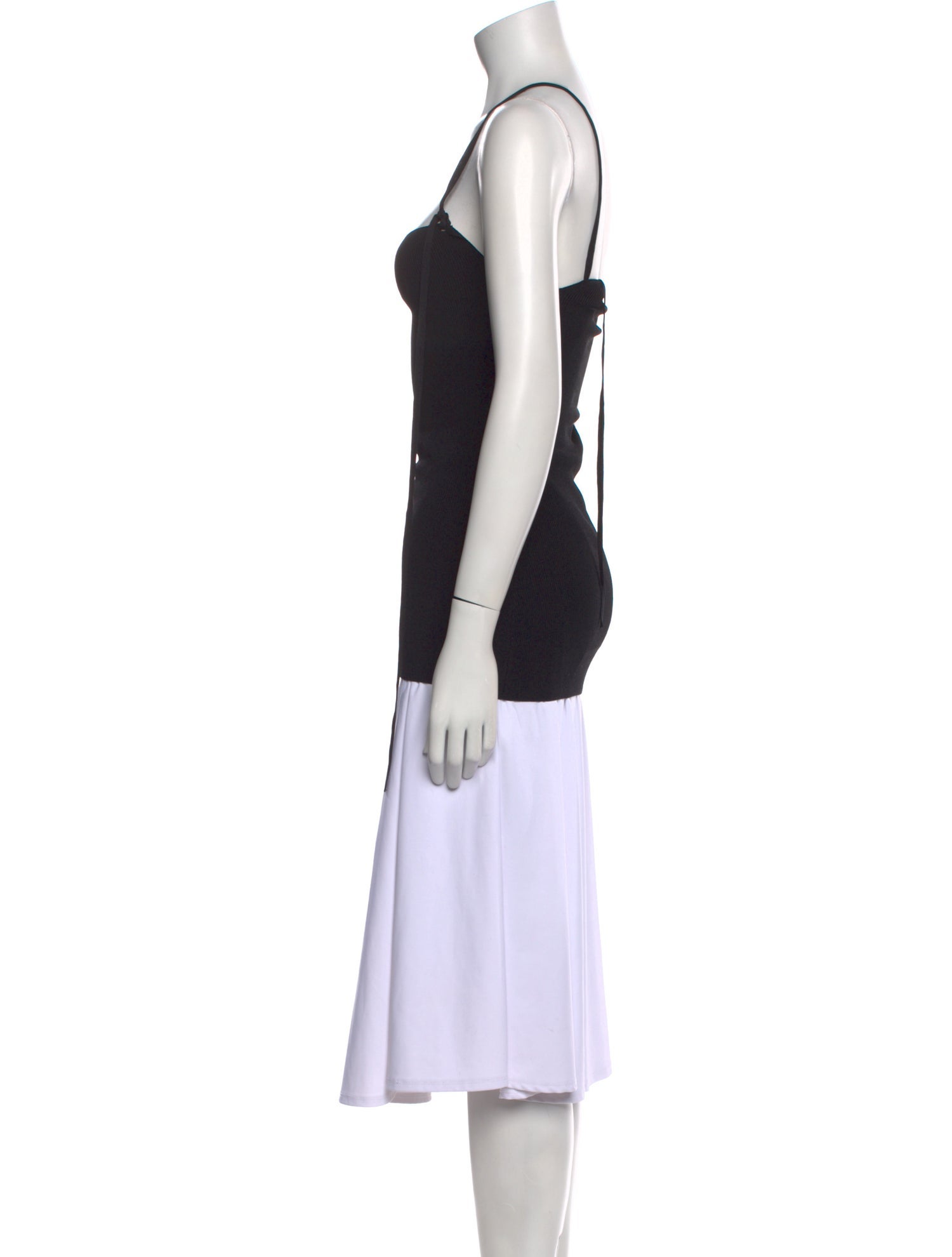 palmer//harding Square Neckline Sleeveless Tunic