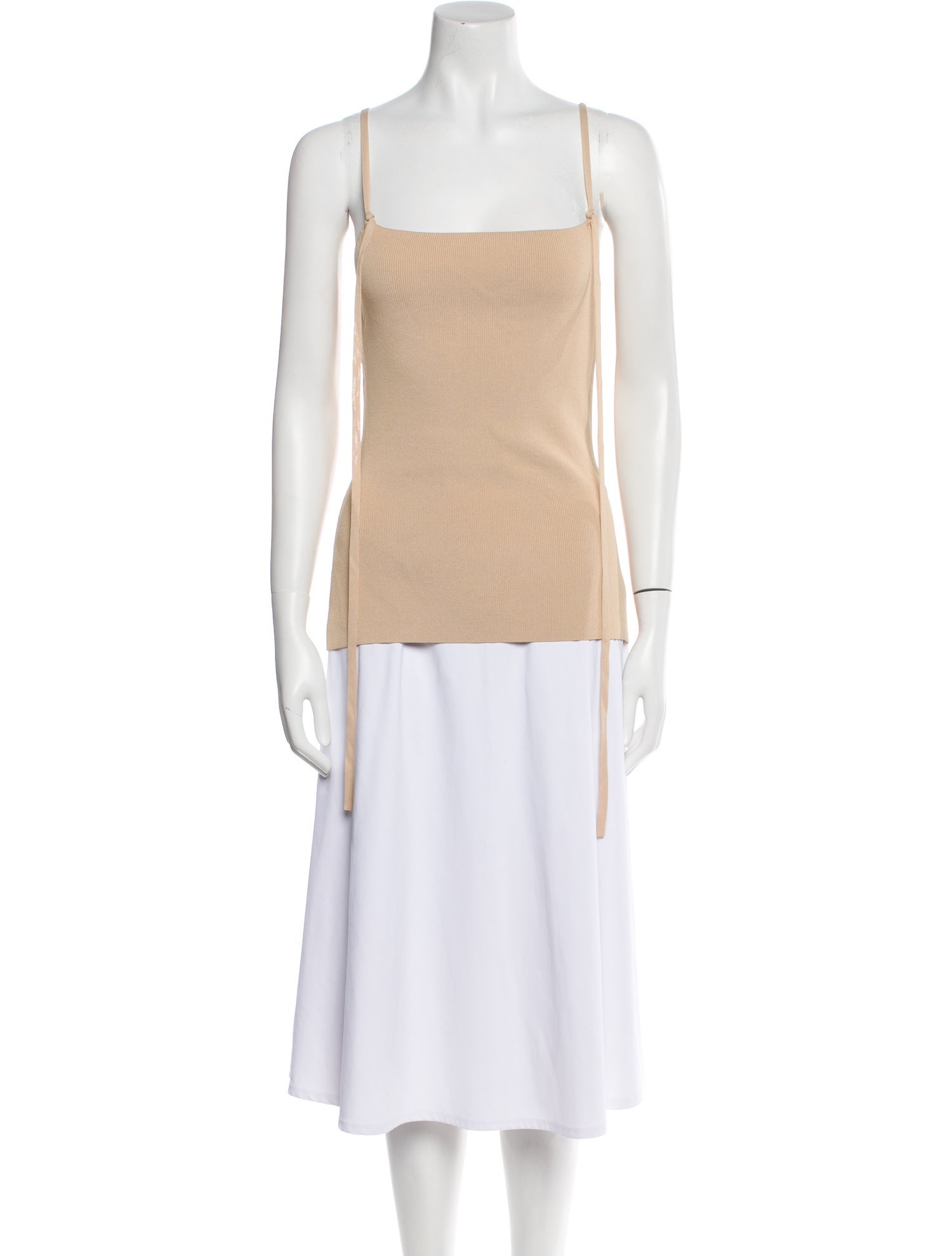 palmer//harding Square Neckline Sleeveless Tunic