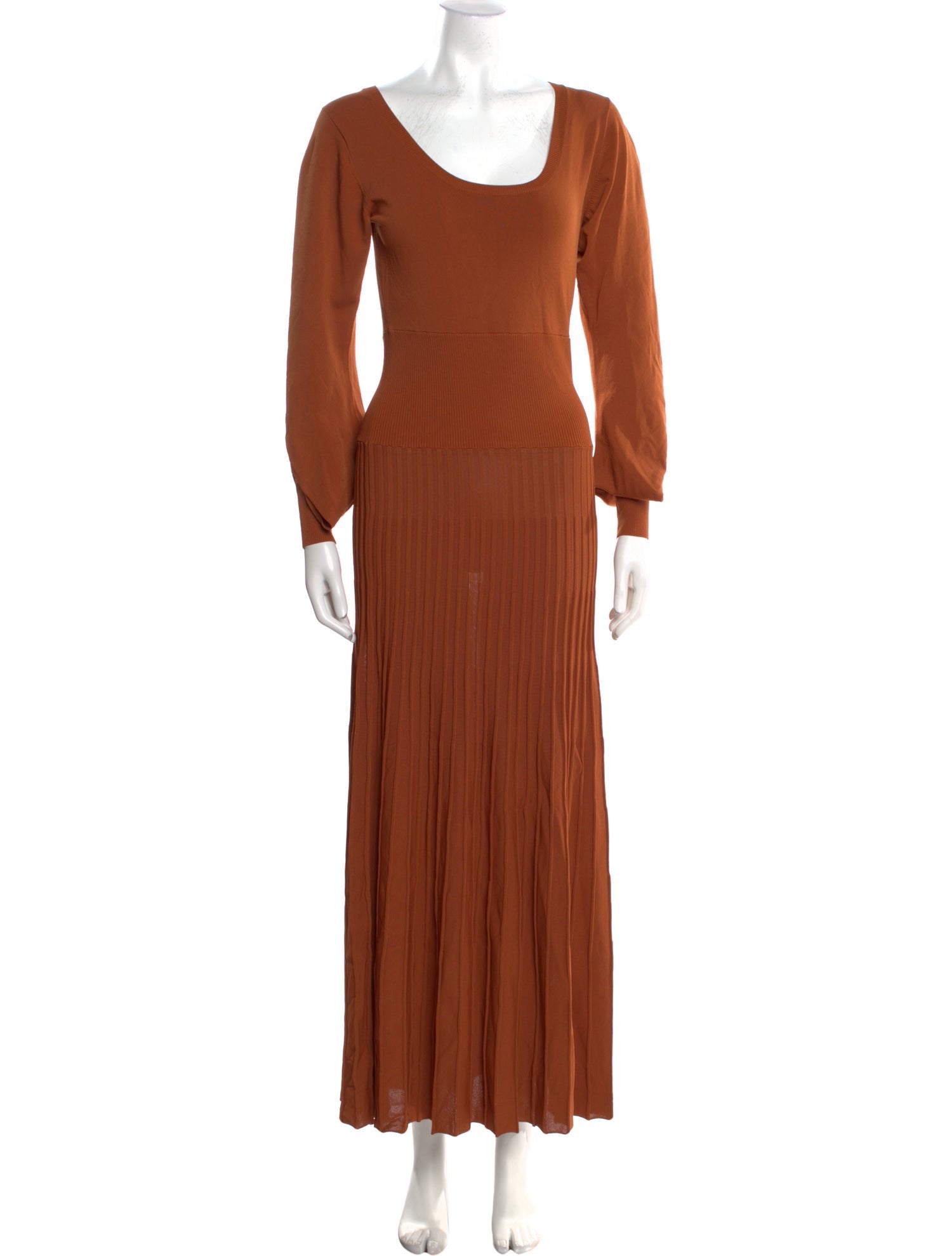 palmer//harding Scoop Neck Long Dress