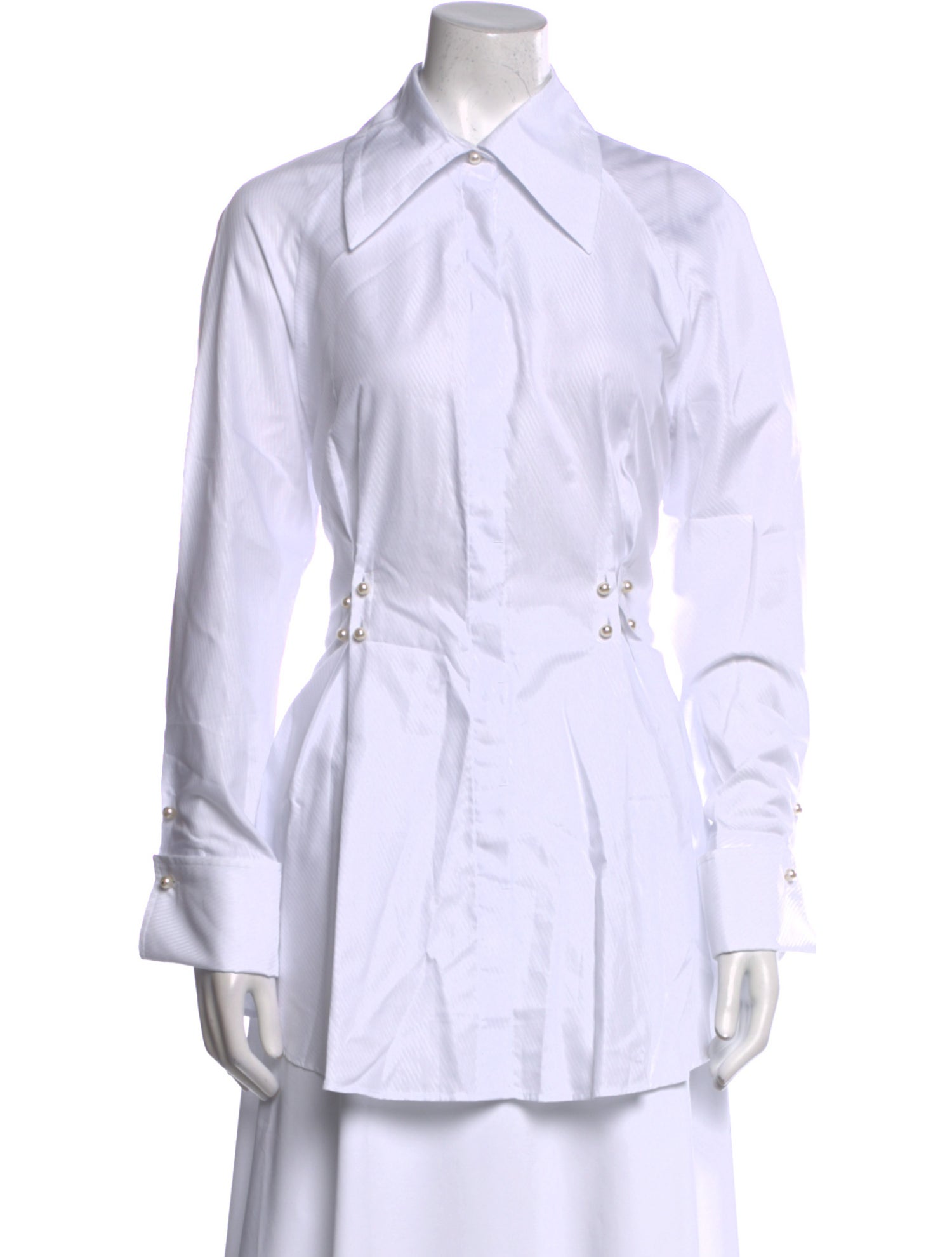 palmer//harding Long Sleeve Button-Up Top