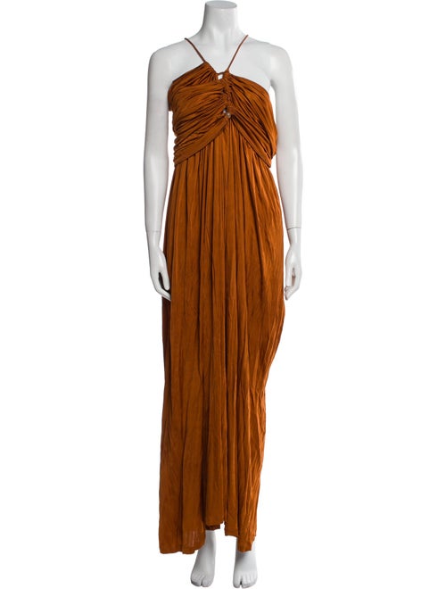palmer//harding Halterneck Long Dress