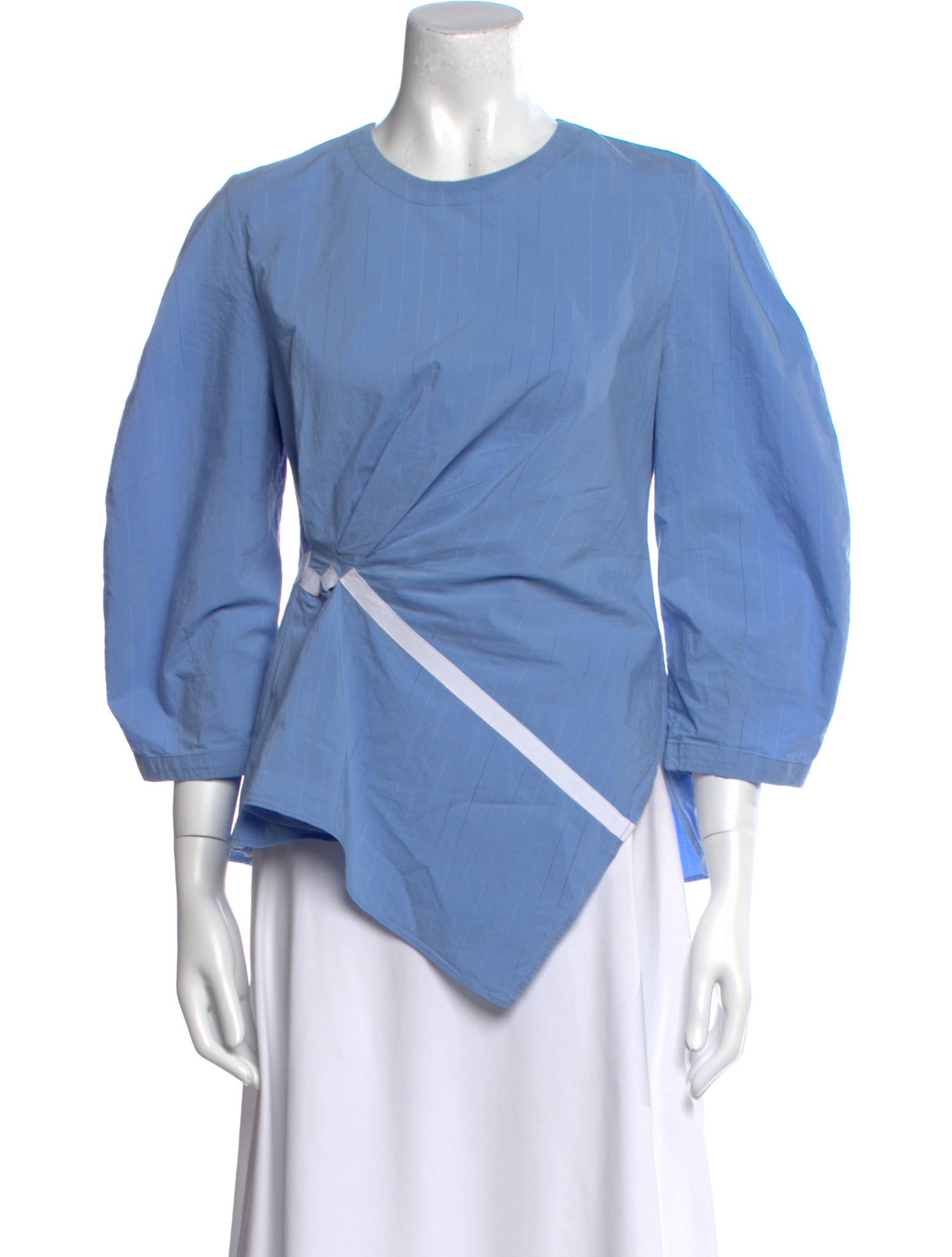 palmer//harding Crew Neck Three-Quarter Sleeve Blouse