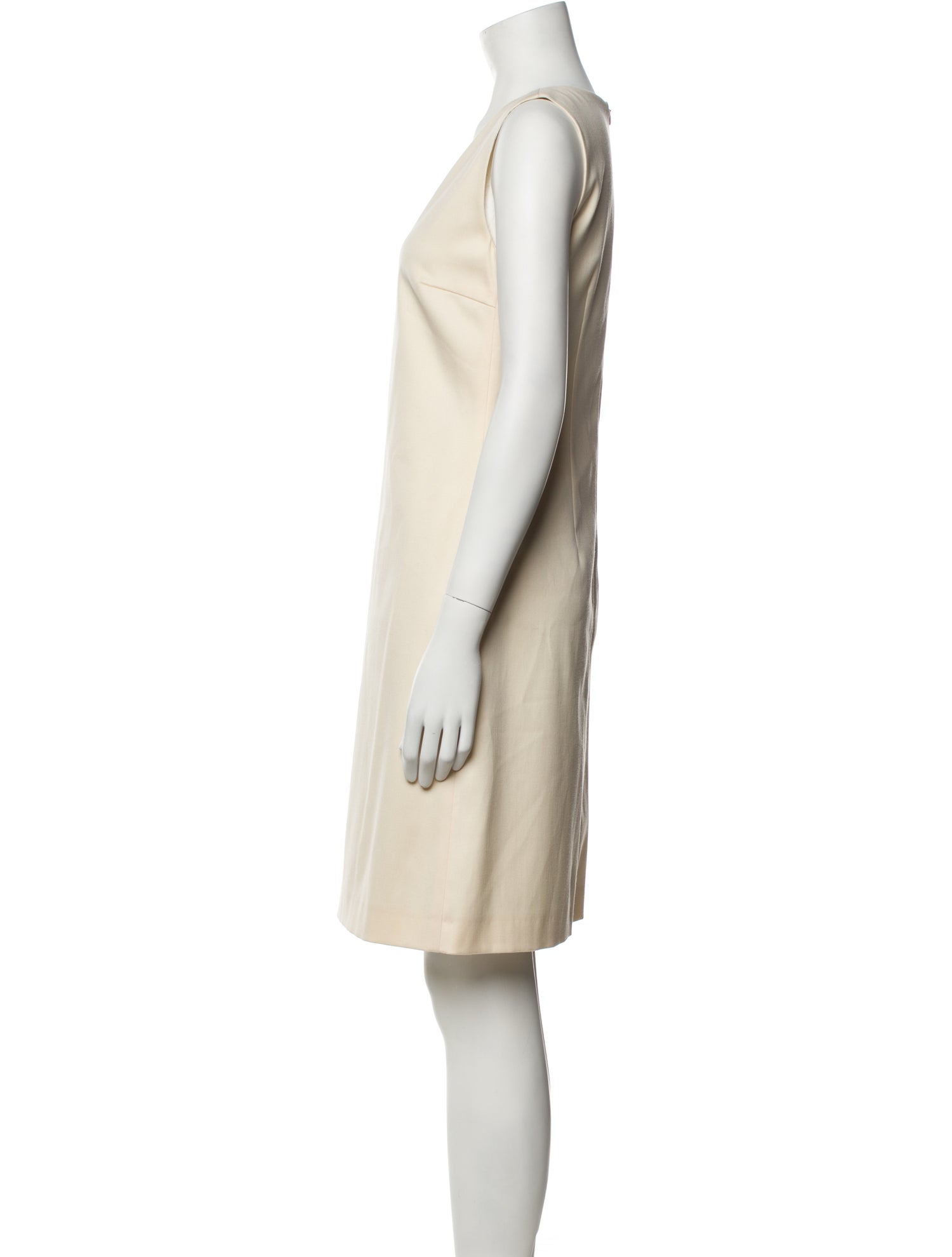 Rene Lezard Wool Knee-Length Dress w/ Tags