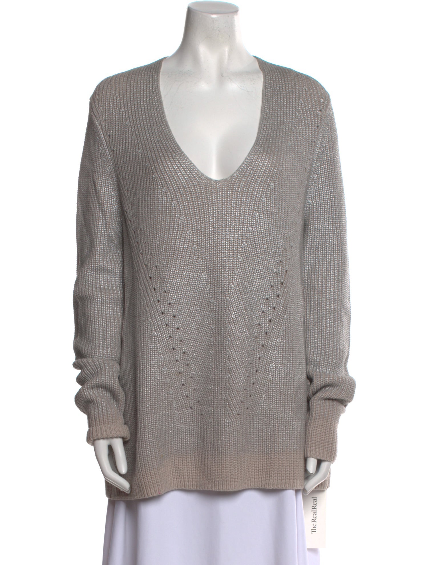 Rene Lezard V-Neck Sweater
