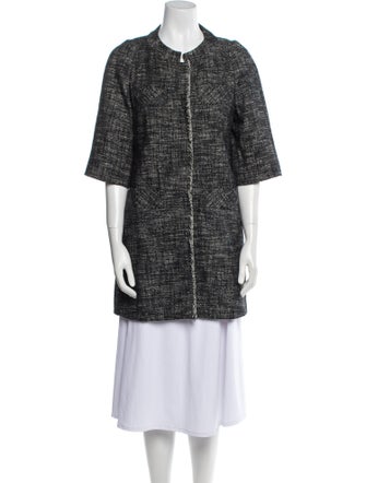 Rene Lezard Tweed Pattern Coat