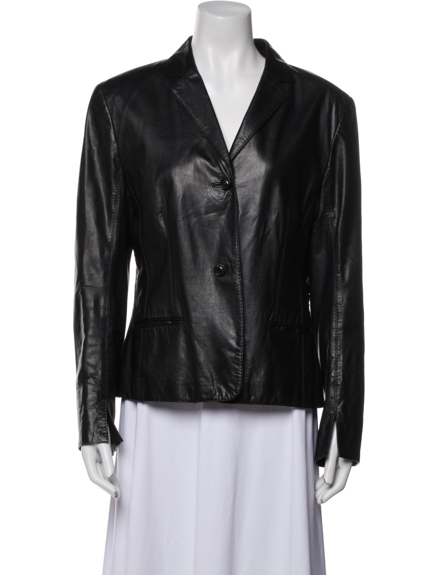 Rene Lezard Leather Jacket