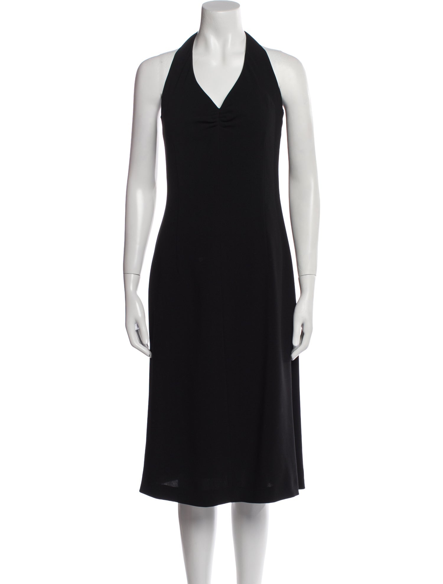 Rene Lezard Halterneck Mini Dress
