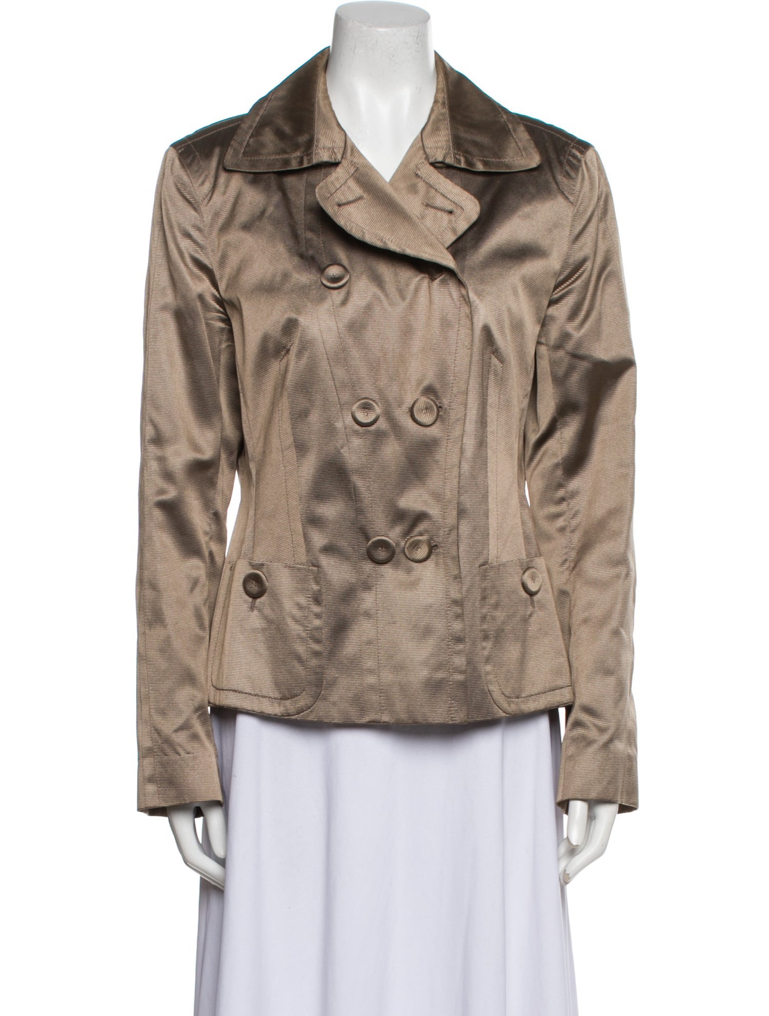 Rene Lezard Silk Printed Jacket