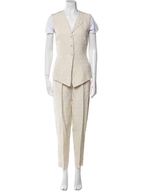 Rene Lezard Linen Pant Set
