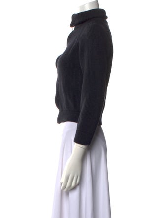 Rene Lezard Merino Wool Mock Neck Sweater