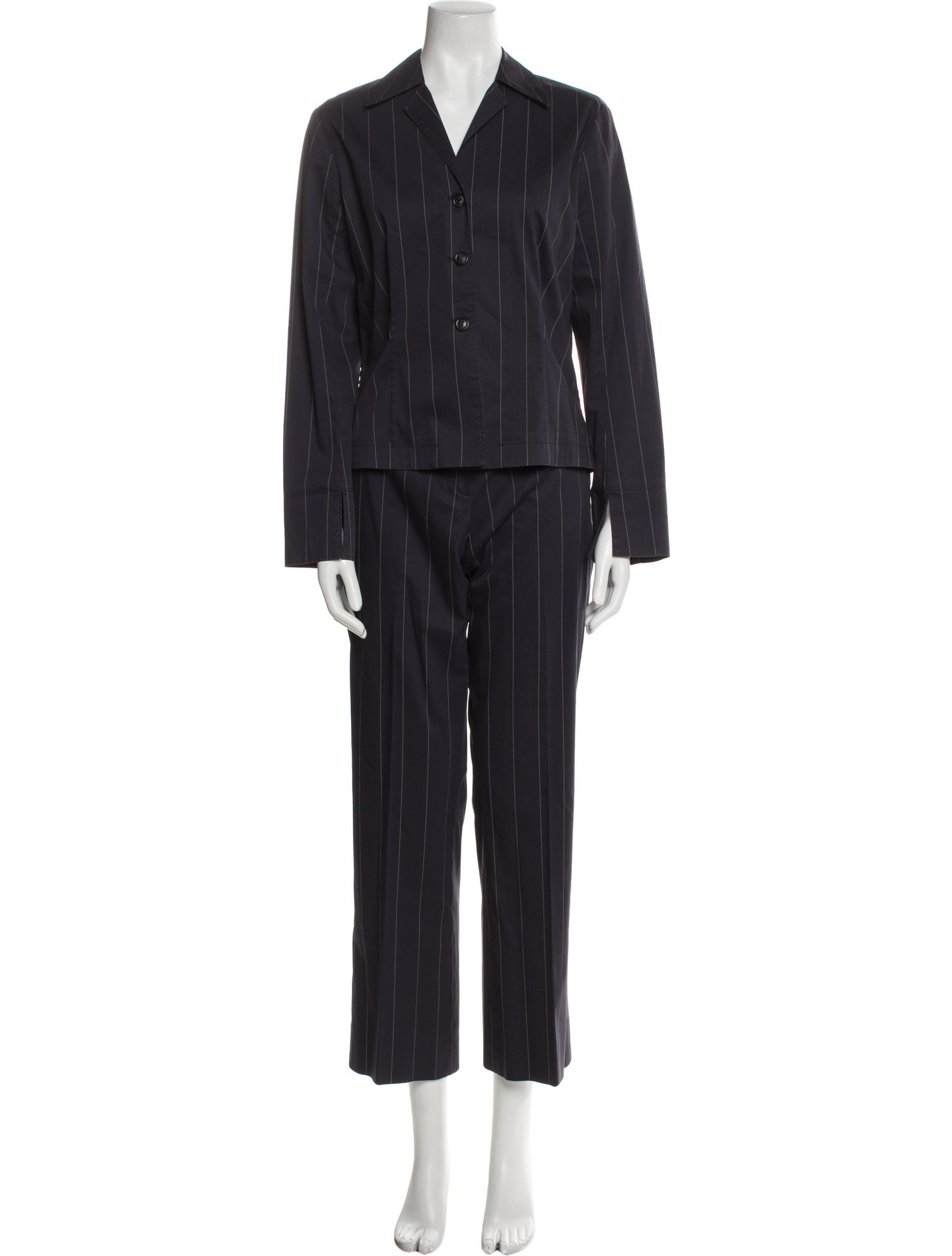 Rene Lezard Striped Pantsuit
