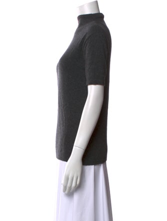 Rene Lezard Merino Wool Mock Neck Sweater