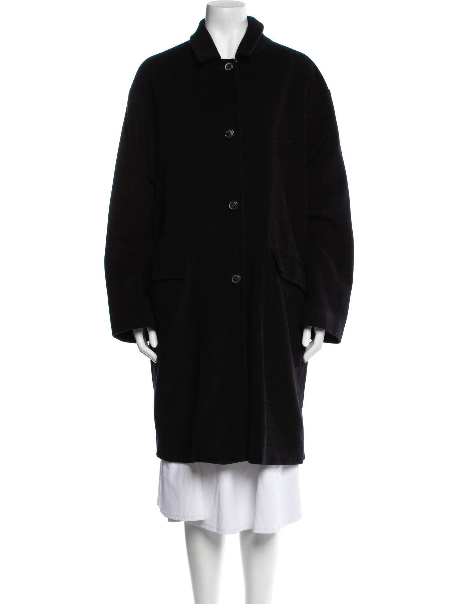 Rene Lezard Wool Coat