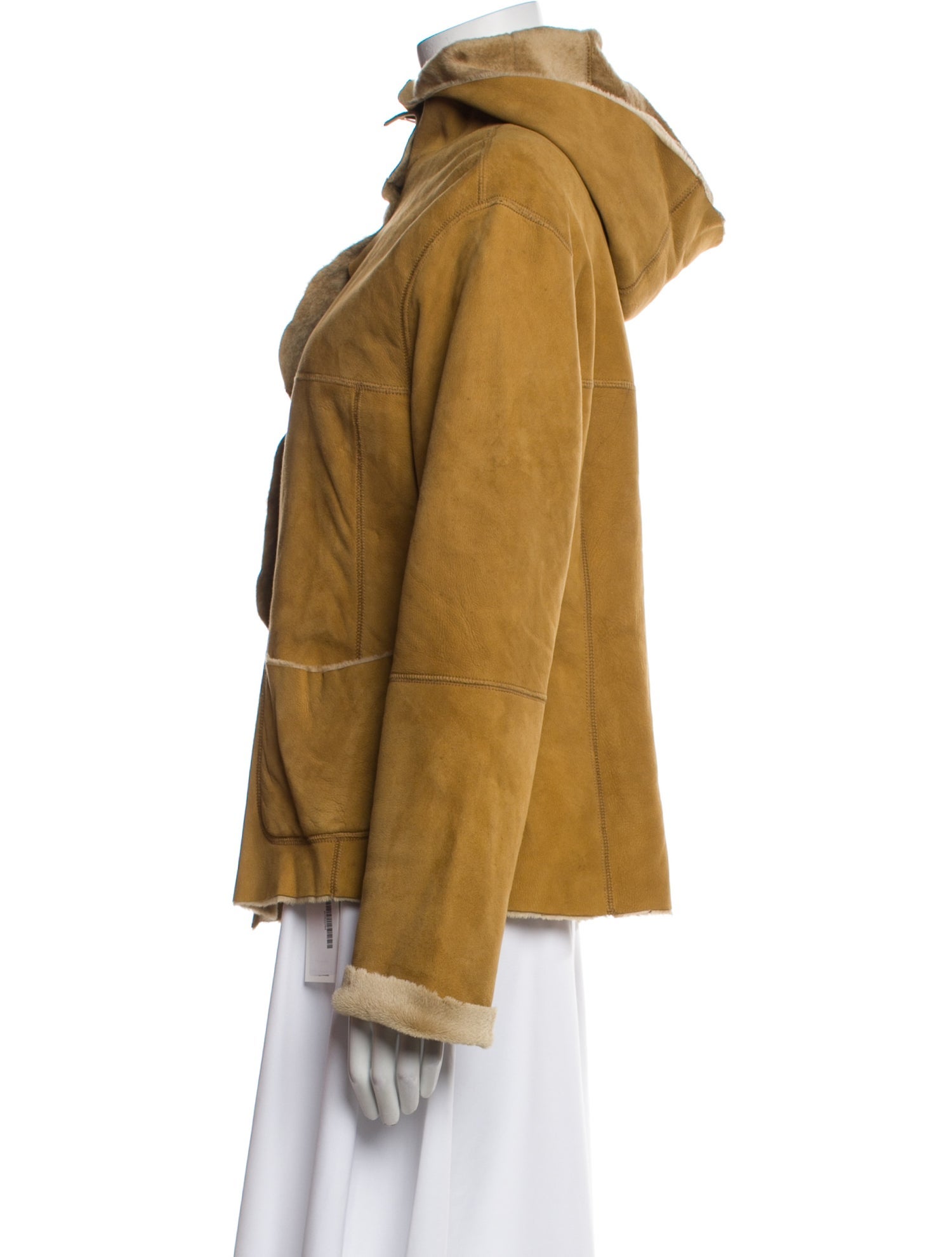 Rene Lezard Lamb Leather Utility Jacket