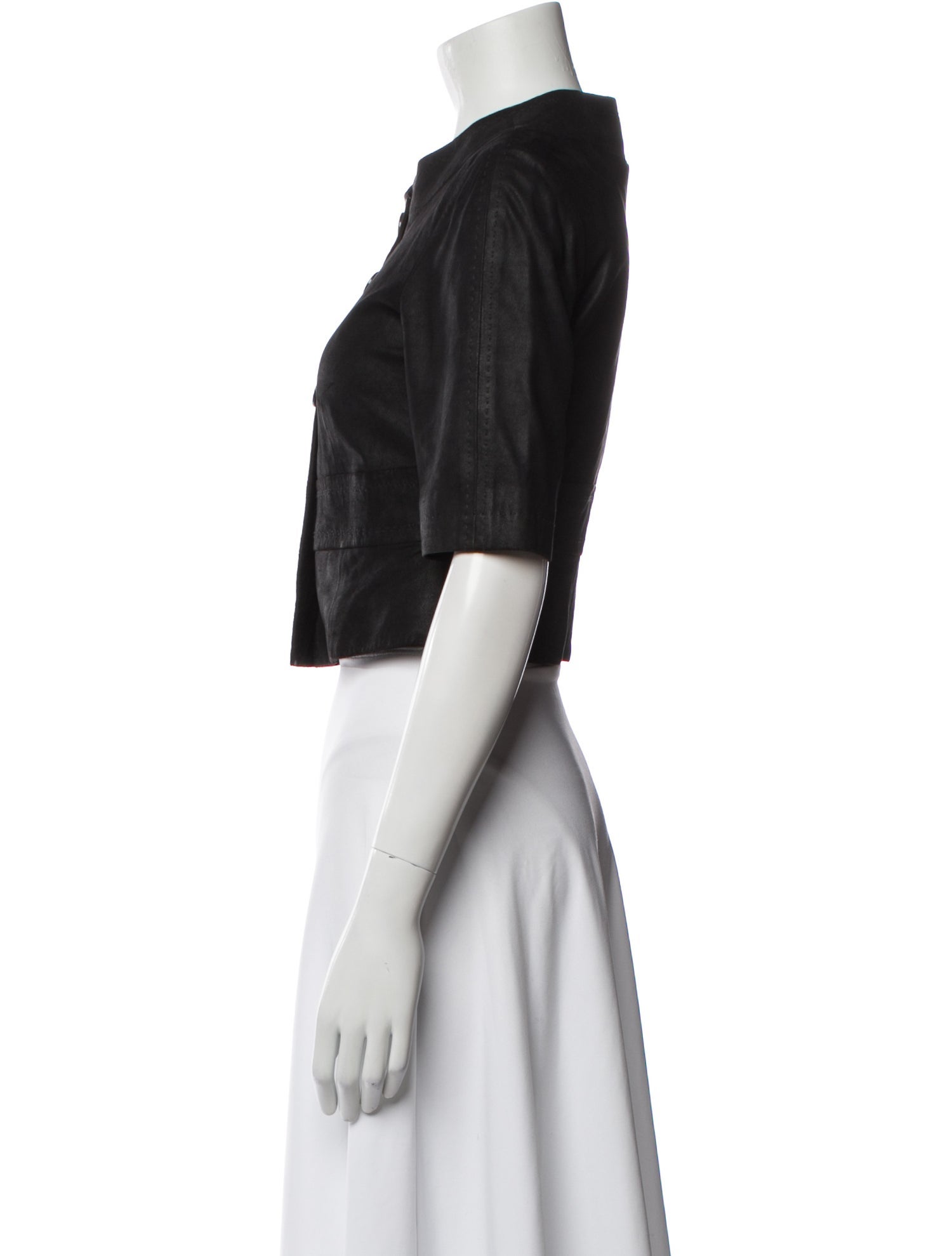 Rene Lezard Suede Denim Jacket