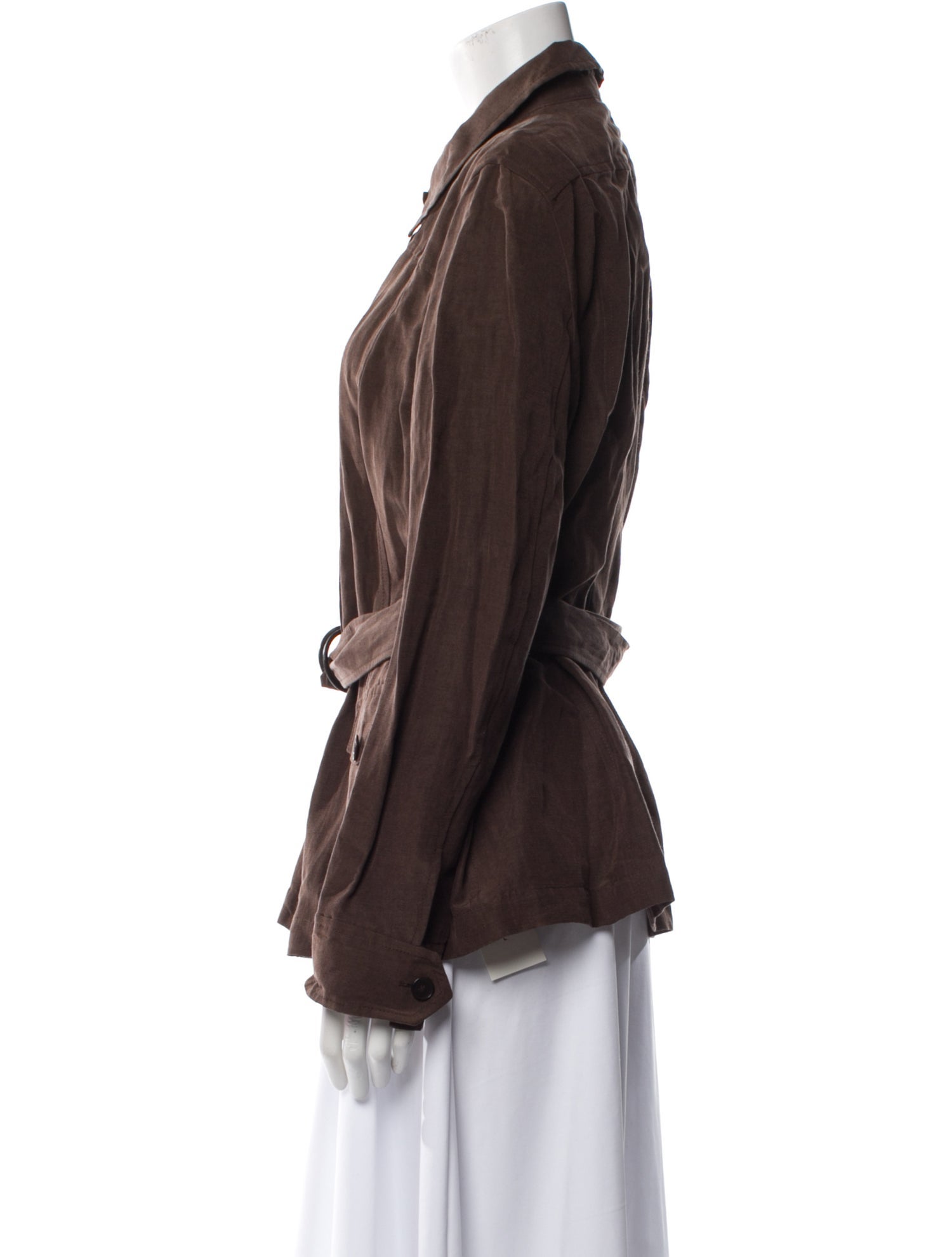 Rene Lezard Linen Utility Jacket