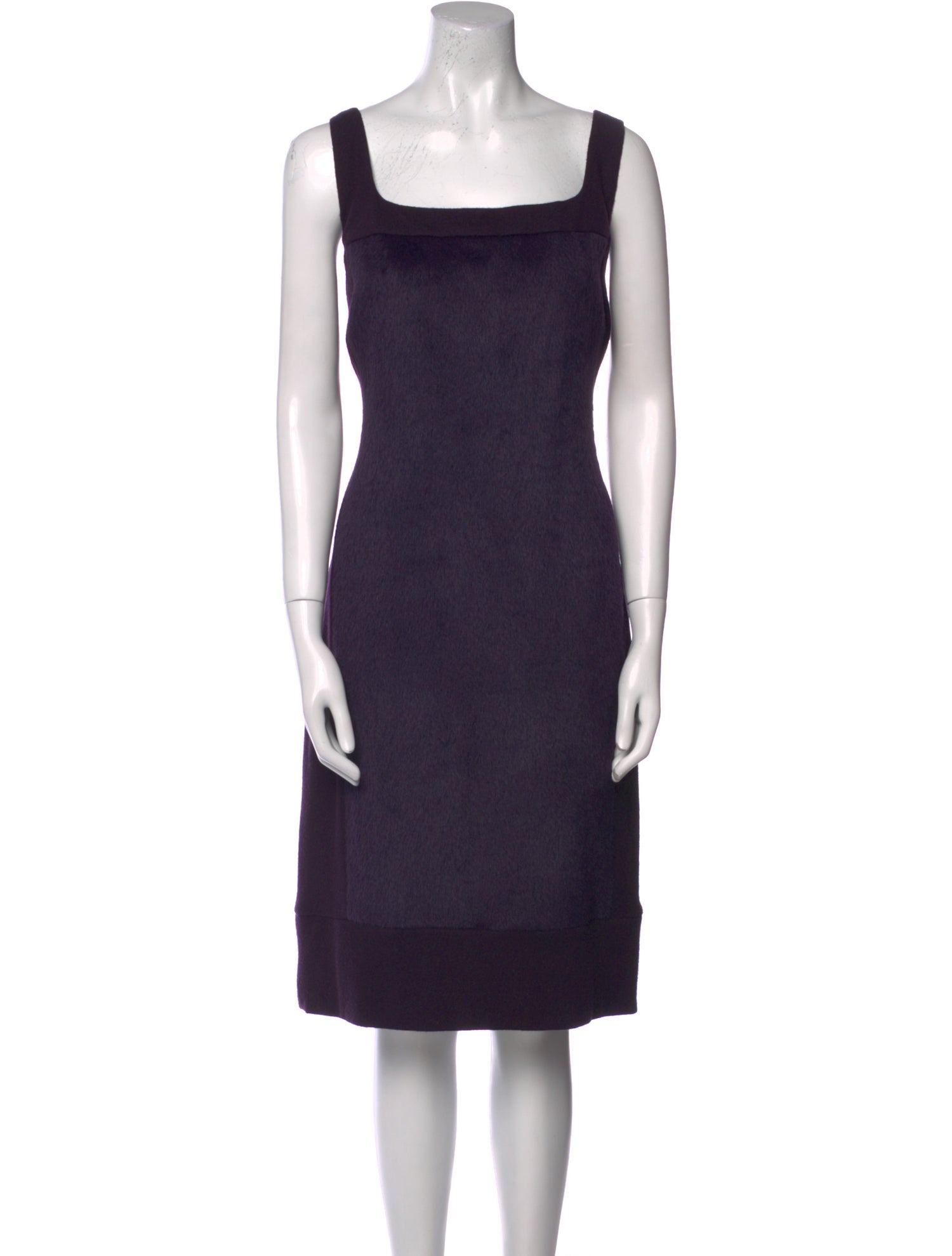 Rene Lezard Alpaca Midi Length Dress