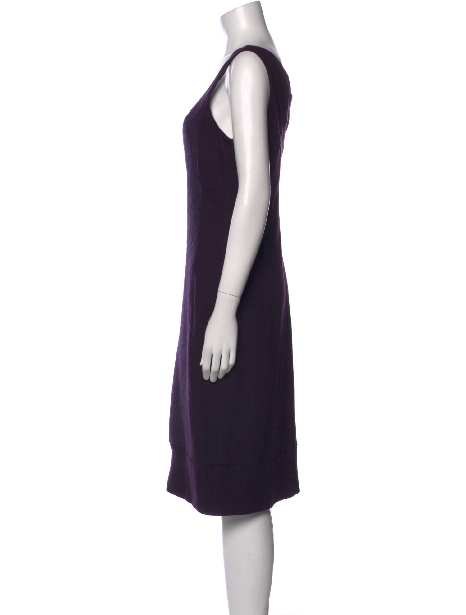 Rene Lezard Alpaca Midi Length Dress