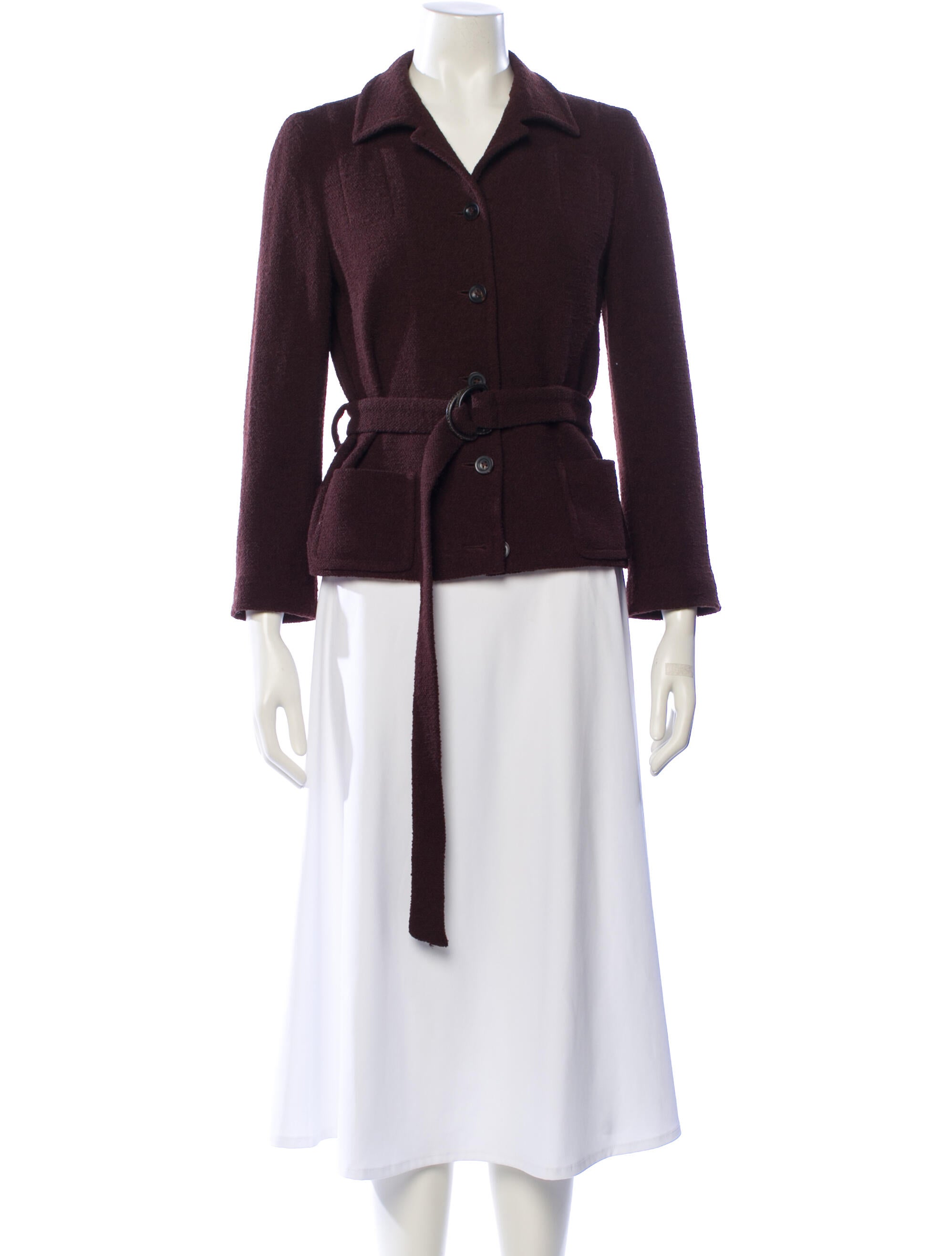 Rene Lezard Wool Evening Jacket