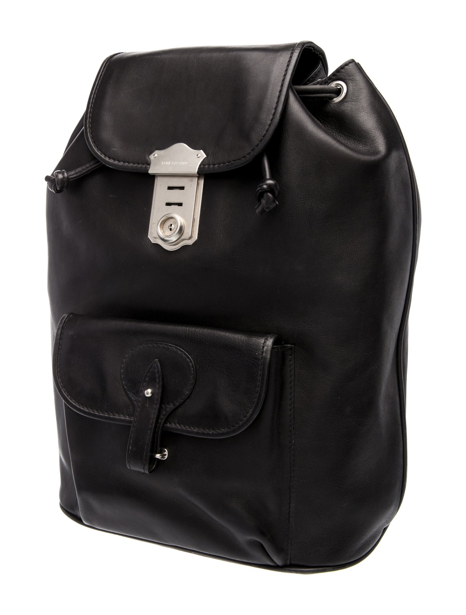 Rene Lezard Leather Backpack